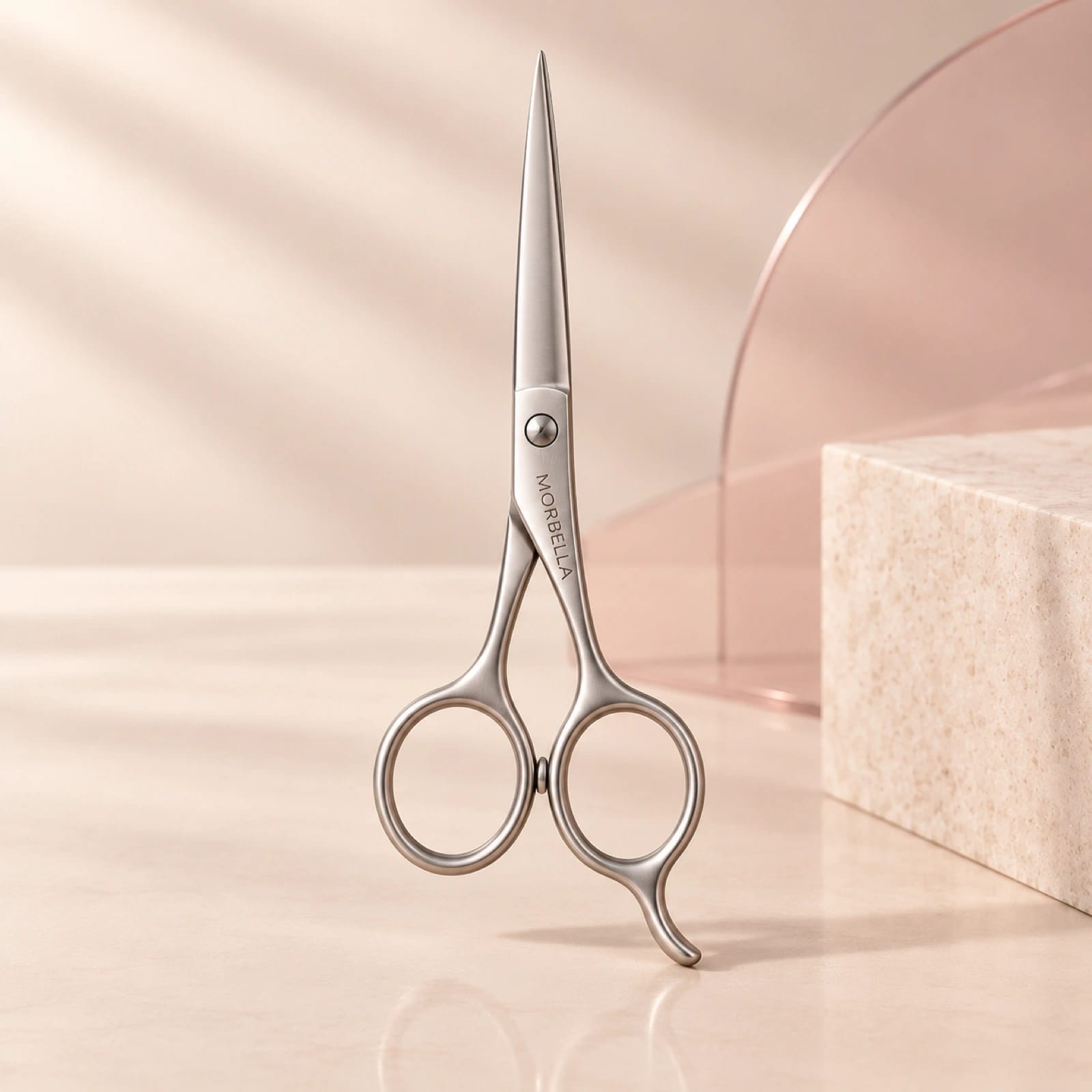 Barber Cutting Shears by Morbella Instruments — representative product image with MORBELLA laser mark