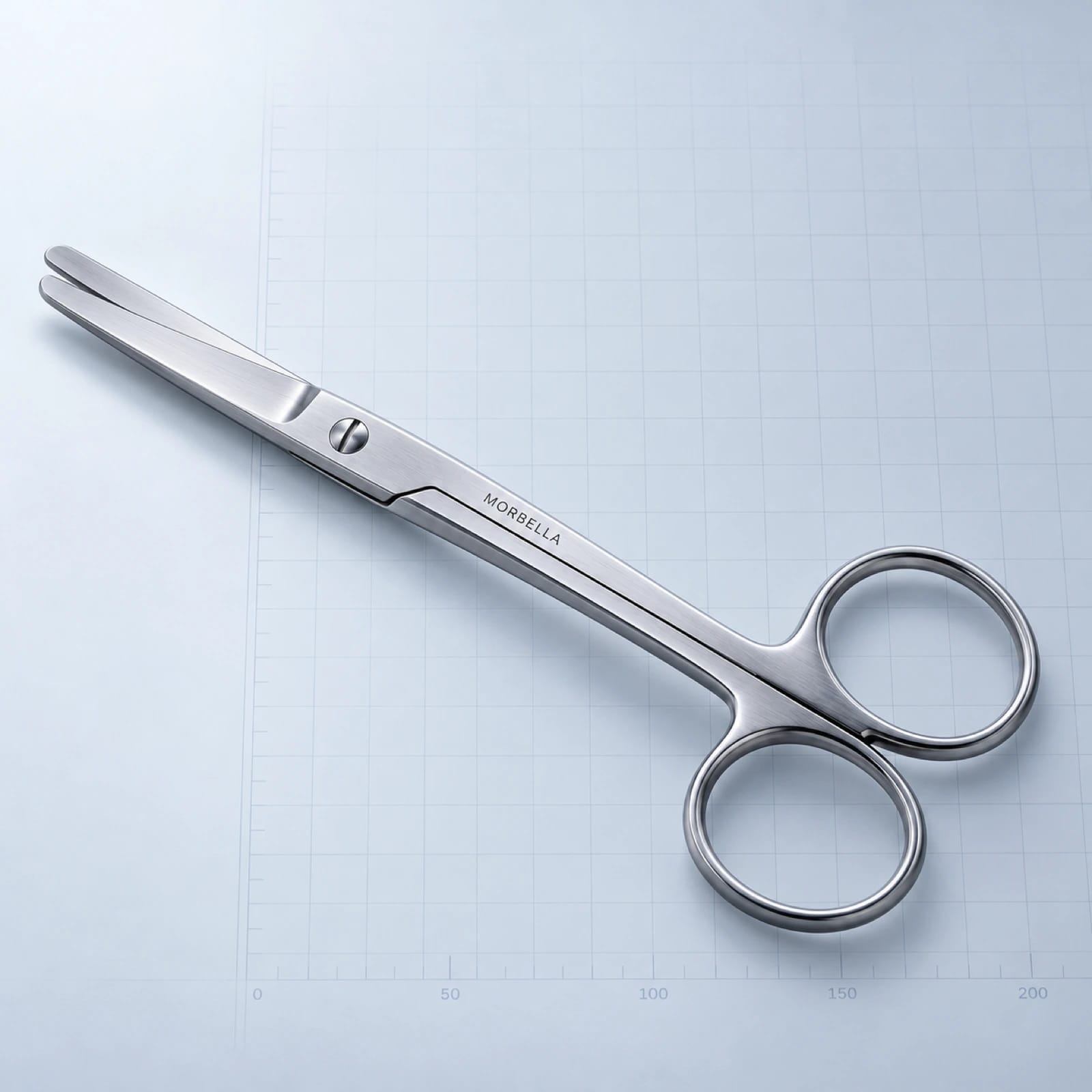 Mayo Operating Scissors by Morbella Instruments — representative product image with MORBELLA laser mark