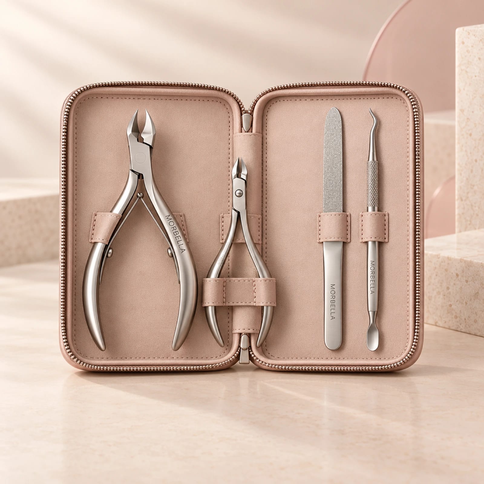 Pedicure Kit by Morbella Instruments — representative product image with MORBELLA laser mark