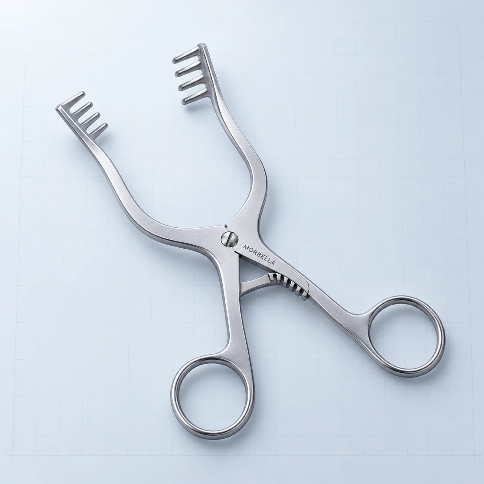 Weitlaner Self-Retaining Retractor by Morbella Instruments — representative product image with MORBELLA laser mark