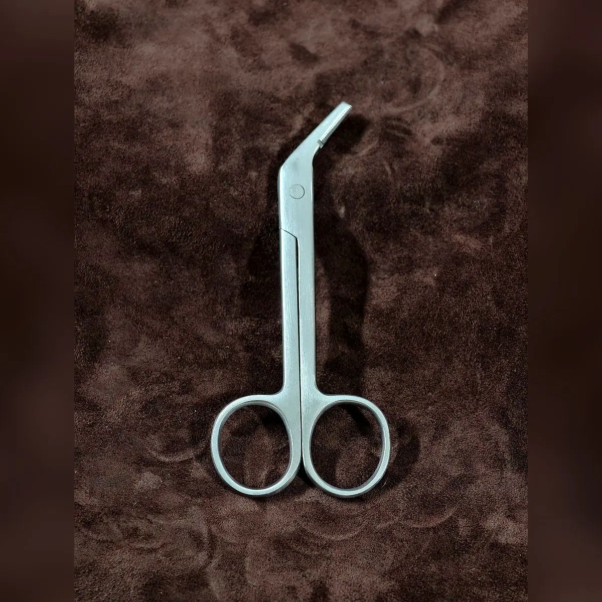 Wire Cutting Scissors, High-Carbon (Special) by Morbella Instruments — closed, front view, photographed at the Sialkot workshop