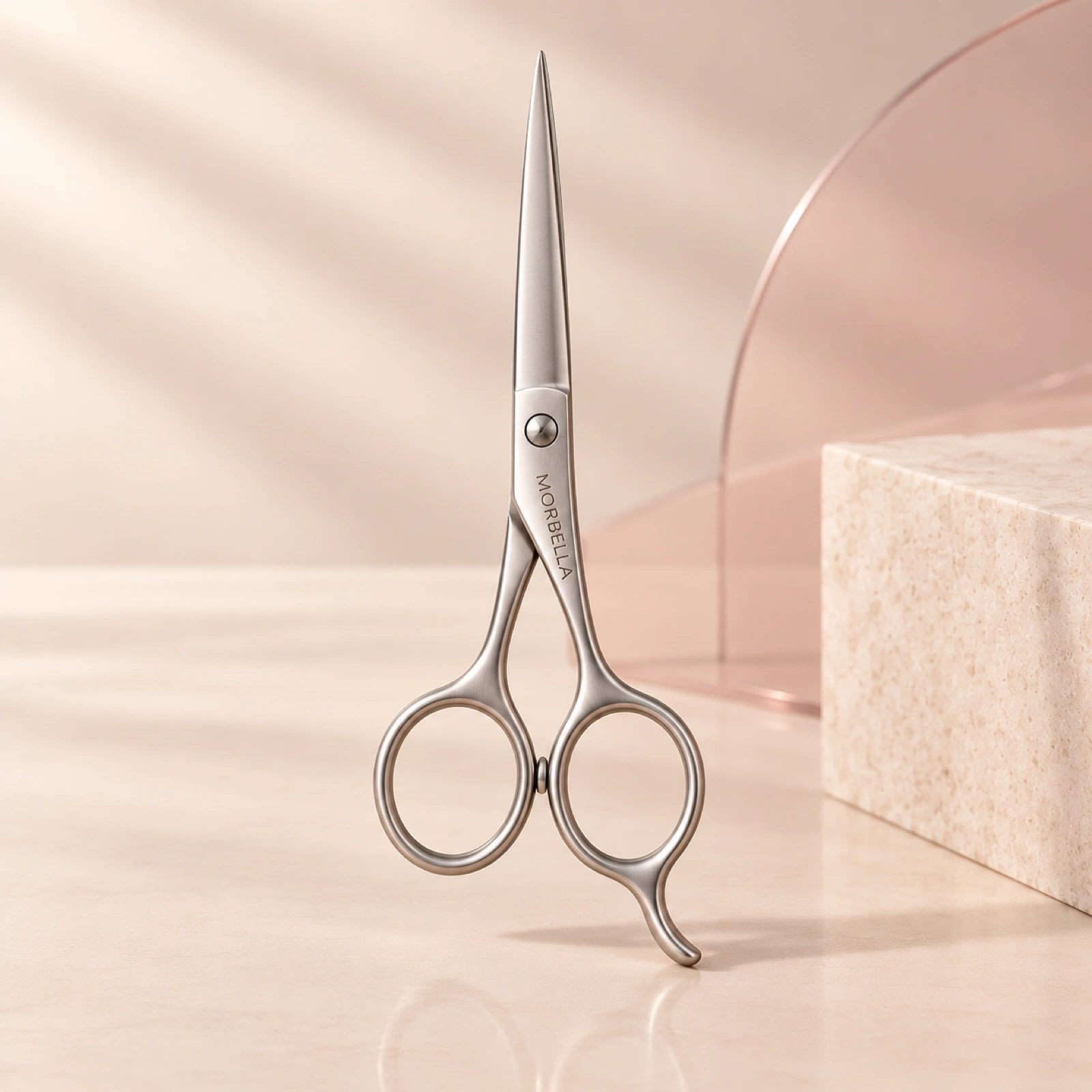 Barber Cutting Shears by Morbella Instruments — representative product image with MORBELLA laser mark