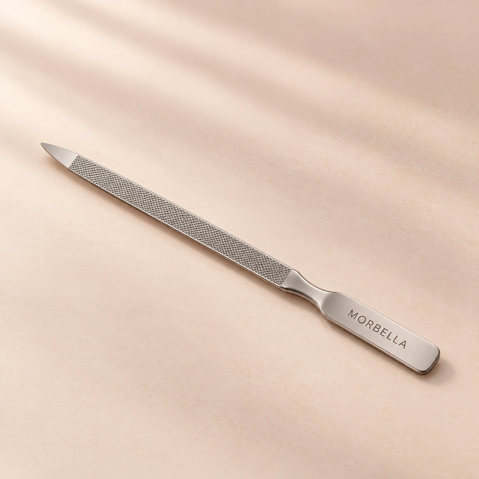 Metal Nail File by Morbella Instruments — representative product image with MORBELLA laser mark