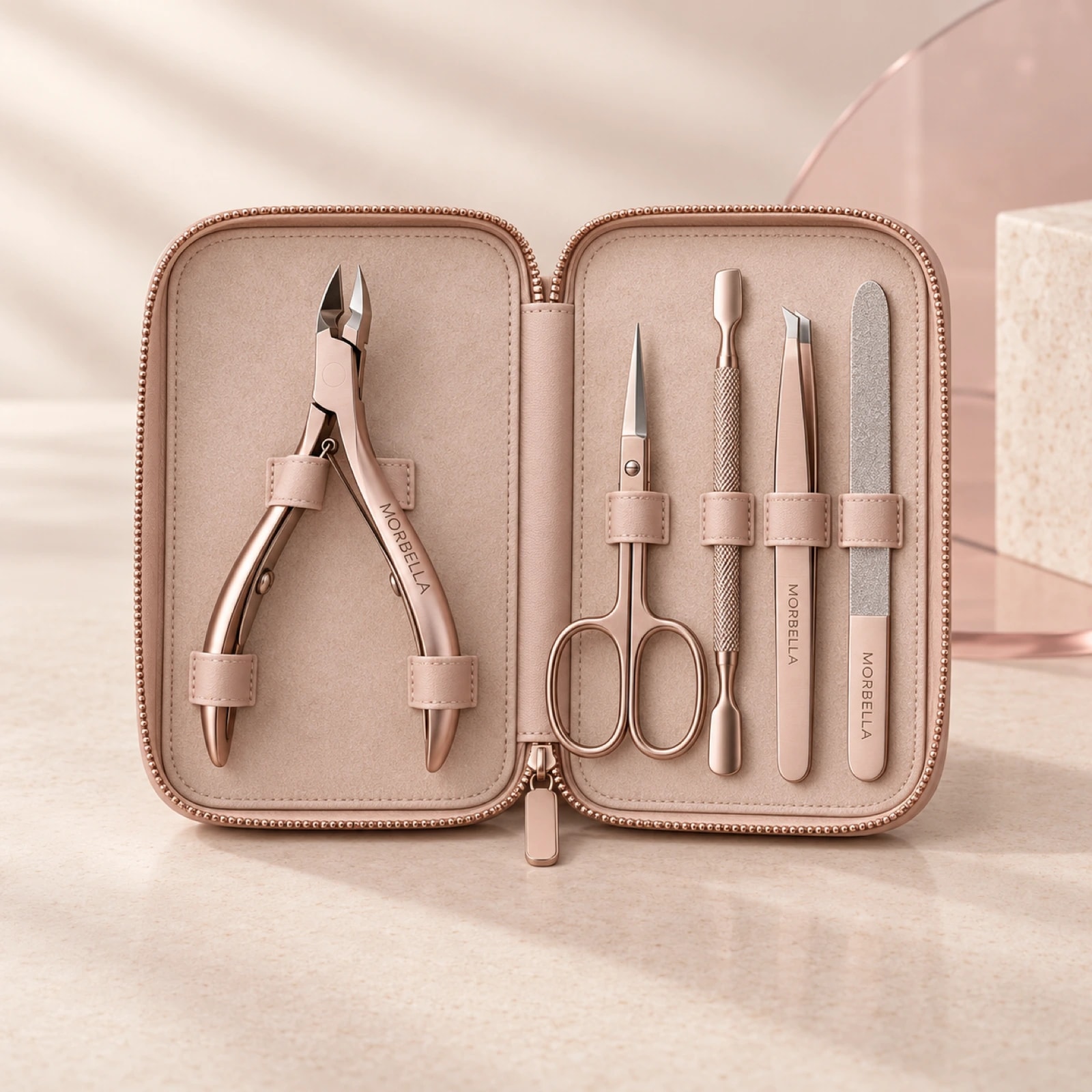 Manicure Kit by Morbella Instruments — representative product image with MORBELLA laser mark