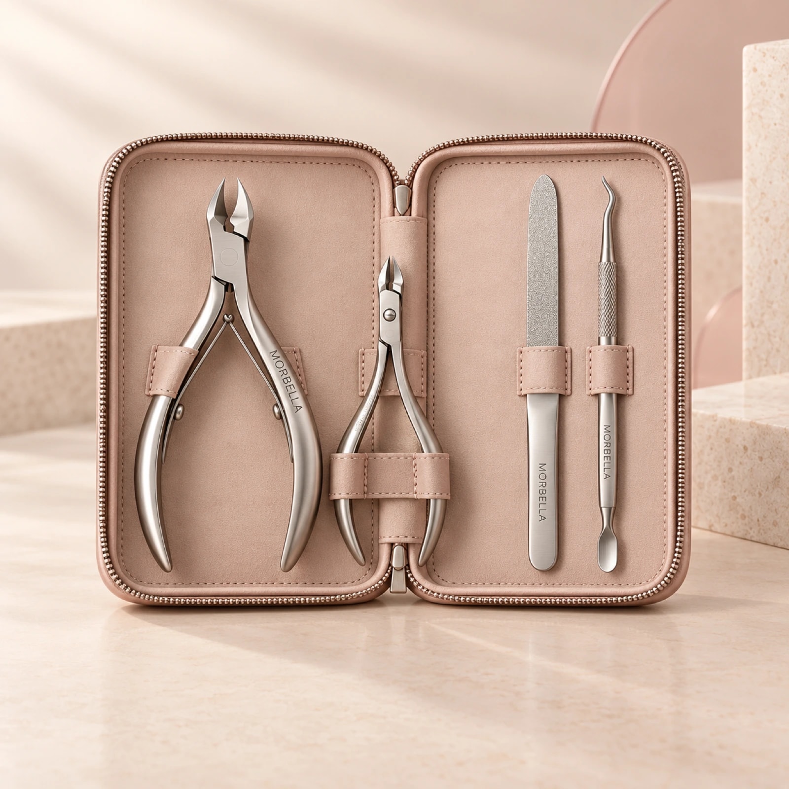 Pedicure Kit by Morbella Instruments — representative product image with MORBELLA laser mark