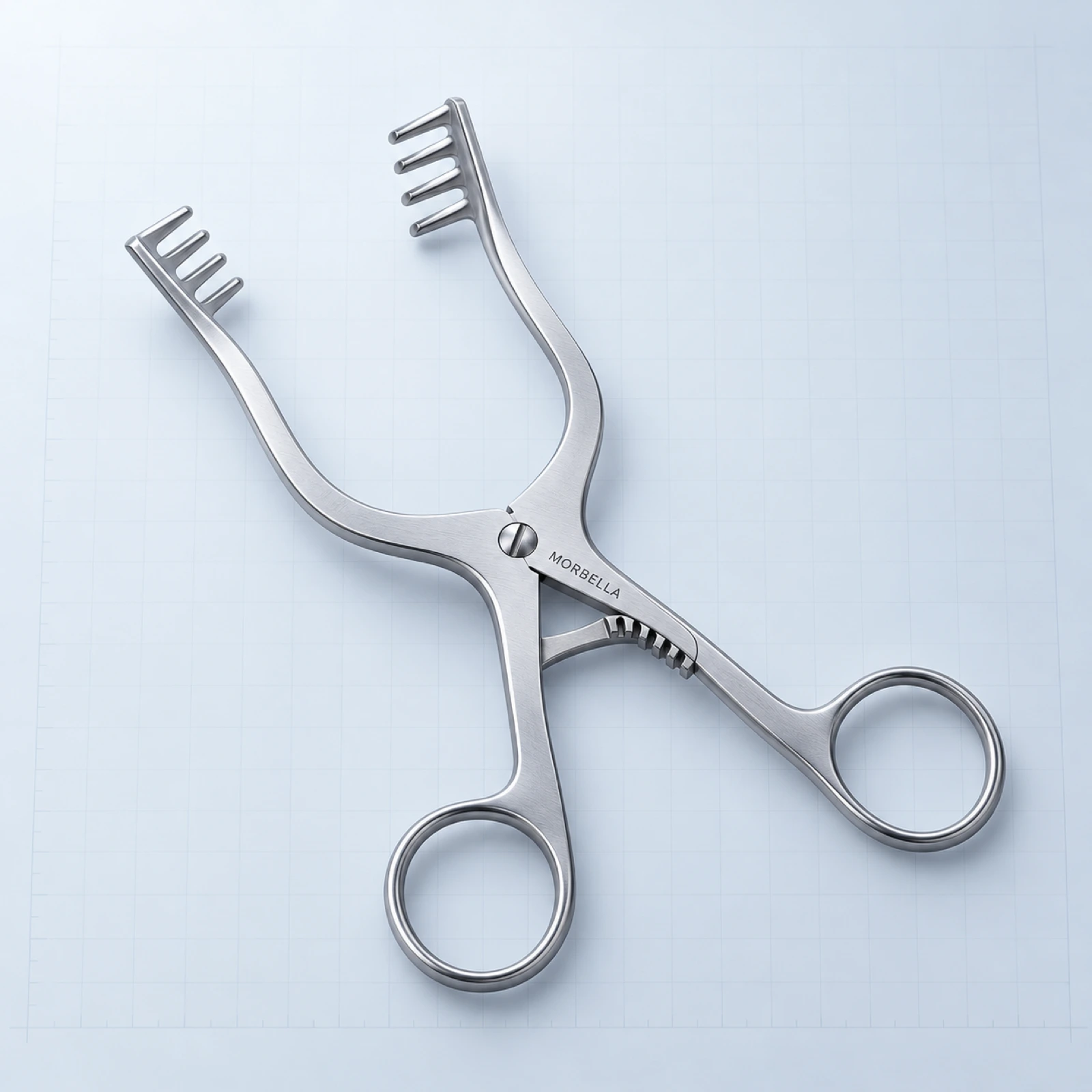 Weitlaner Self-Retaining Retractor by Morbella Instruments — representative product image with MORBELLA laser mark