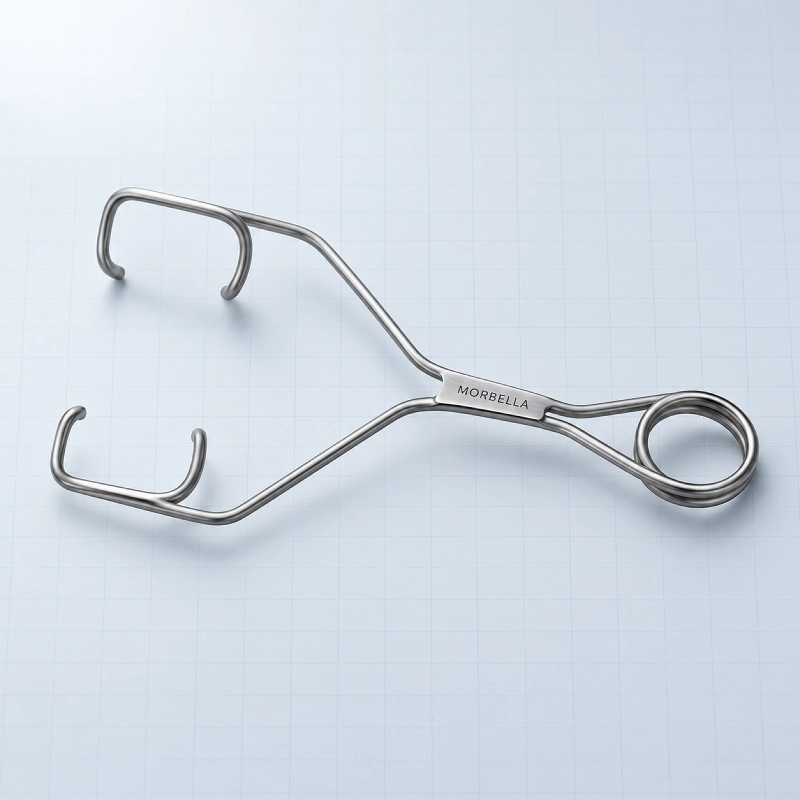 Wire Eye Speculum by Morbella Instruments — representative product image with MORBELLA laser mark