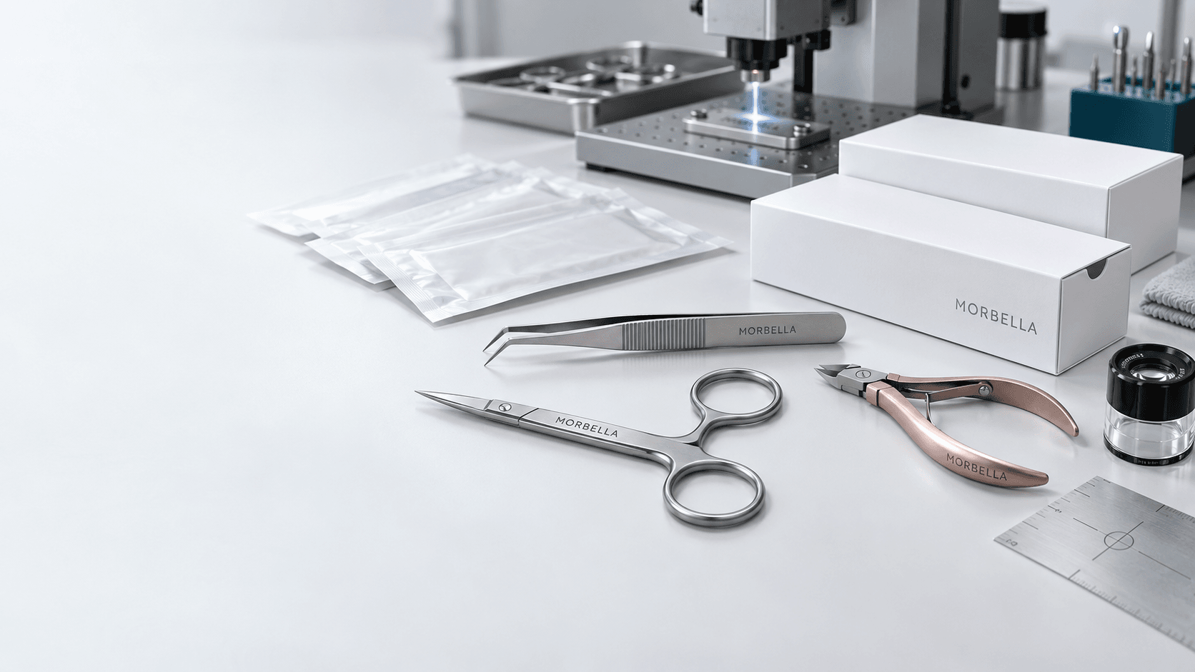 Private-label instrument with custom laser marking and packaging